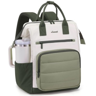 LOVEVOOK Puffer Laptop Backpack for Women, 15.6 Inch Work Backpack purse for ...