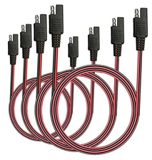 4 PCS SAE to SAE Extension Cable Quick Disconnect Wire Harness SAE Connector 3 