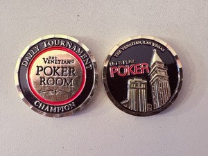 Venetian Card Room Daily Tournament Champ WSOP Poker Card Protector