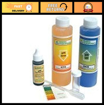 pH Control Kit for Aquariums - Water Testing & Adjustment, Easy to Use