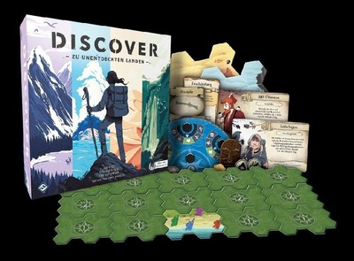 Discover: Zu unentdeckten Landen (Spiel) | Deutsch | Spiel | In Spielebox | 2018