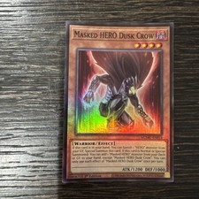 Masked HERO Dusk Crow (Super Rare) MZMU-EN014