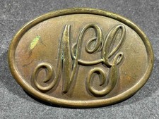 Indian Wars / Spanish American War Span Am National Guard Cartridge Box Plate