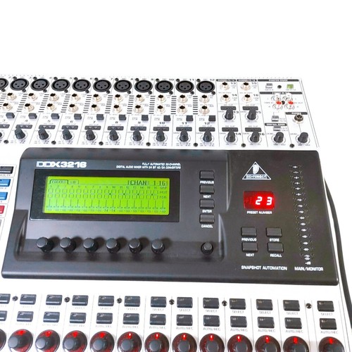 BEHRINGER DDX3216 Consola de Mezcla Digital Automatizada Excelente Probado Ja... - Imagen 8 de 10