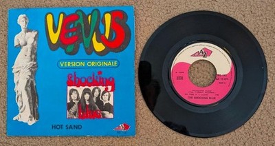 SHOCKING BLUE  ''VENUS'' b / w ''HOT SAND''  FRENCH  7'' 45RPM  (1969)  FREE SHIPPING