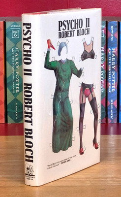 Psycho II, Robert Bloch, 1982 1st Edition HCDJ 1st Printing, SIGNED ASSOC. COPY