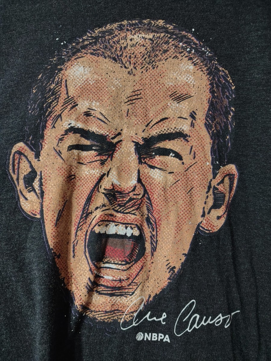 Alex Caruso NBPA T Shirt Mens XL Gray Big Graphic NBA Lakers Bulls Thunder View 2
