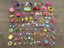 Lote de 100 piezas de accesorios miniatura Littlest Pet Shop Ponyville MLP My Little Pony