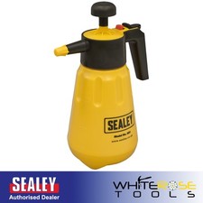Sealey Pressure Sprayer 1.5L Hand Gardening Pesticide Herbicide Fluid Bottle