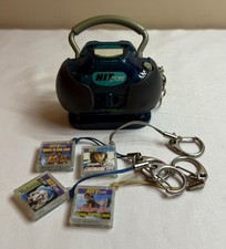Tiger Hit Clips - Blue Boombox with 4 Clips - Untested / Non Working
