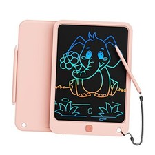 LCD Writing Tablet 10 Inch, Toys for 3 4 5 6 7 8 9 10 Year Old Boys Girls, Pink