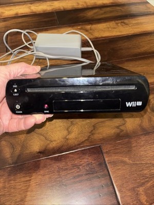 Nintendo Wii U 32GB Deluxe Black Console WUP-101(02)