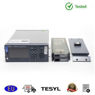 Keysight DAQ970A Data Acquisition System + 2x DAQM901A Calibration 2027/09