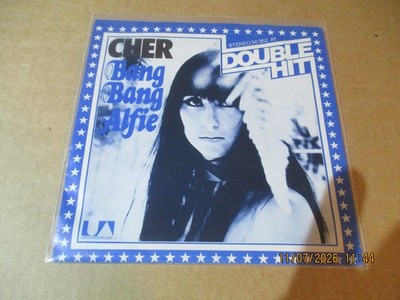 (128)  7'' Single - Vinyl - Cher   Bang Bang / Alfie