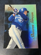 Shawn Green 1996 Select Certified Mirror Blue SP /45 #44 Toronto Jays.