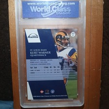 199 Collectors Edge 1st Place #201-P Kurt Warner Rookie Card WCG 10