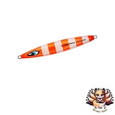 NEW Daiwa Saltiga Jive Chopper 350g Slow Jigging Jig with ML Orange Zebra Glow