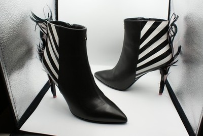 Patrizia Pepe made in Italy Vero Cuoio voll Leder High Heel Stiefeletten Gr.40