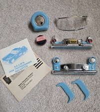 Vintage Beam Dacanter 1956 Thunderbird Car Parts Accessories Light Blue Bourbon