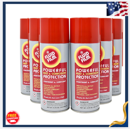 New Rust & Corrosion Protection Penetrant Lubricant Spray 11.75 Oz 6 Pack - Picture 1 of 4
