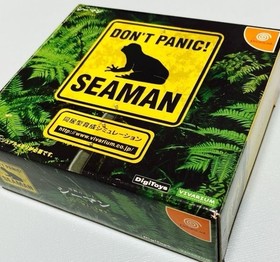 Seaman Kindan no Pet Sega Dreamcast DC CIB W/Box Japan Import Unused Retro Rare