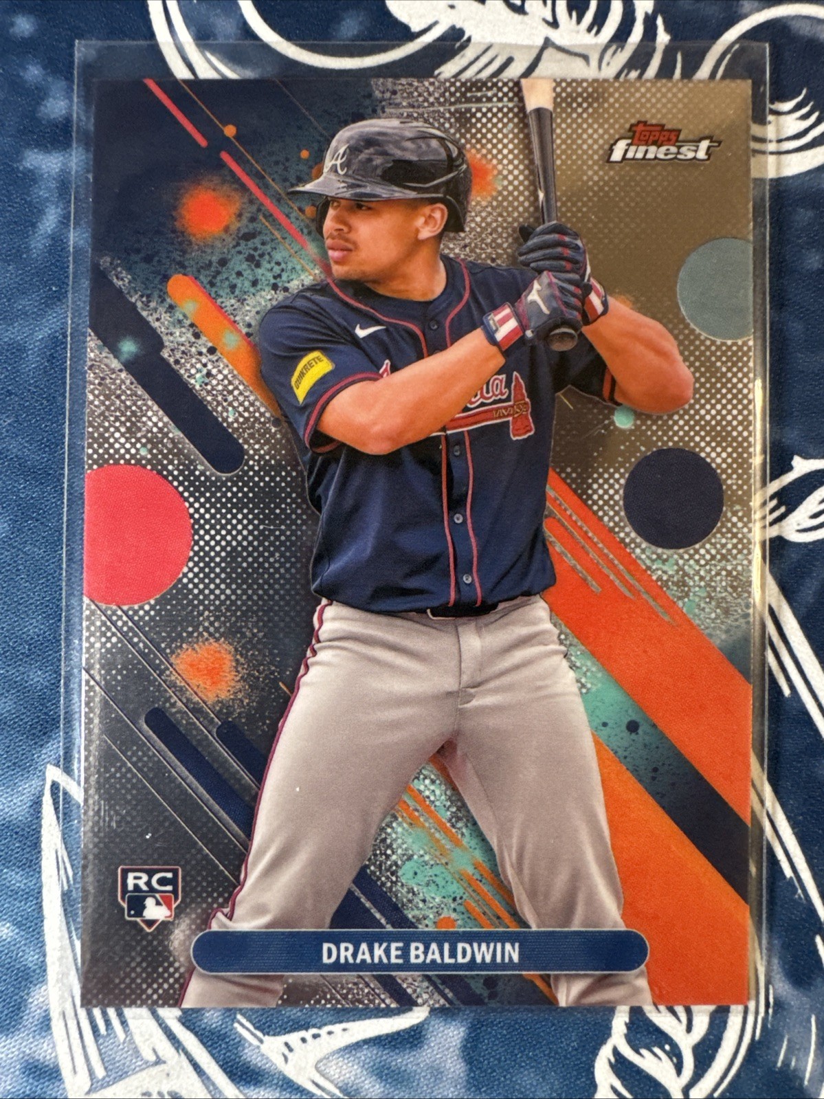2025 Topps Finest Common #21 Drake Baldwin (RC)