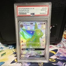 Pokémon Espeon GX SV60/SV94 Hidden Fates Shiny Vault Holo PSA 10 2019 English on eBay