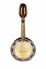 Vintage 1950s Mandolin Banjo Mandolin Banjo Vintage Instrument Italy