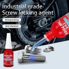 50ML 243 Thread Lock Bolt Lock Tight Medium Strength Fast Fix Screw Glue