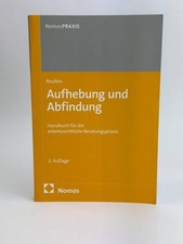 Nomos PRAXIS Handbuch Aufhebung und Abfindung...
