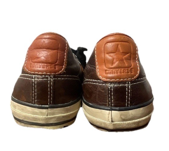 Converse x John Varvatos Distressed Leather All Star Shoes  display picture 3