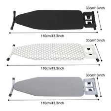 Ironing Boards with Iron Rest, Extra Thick Cover and Pad Height Adjustable