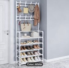 scarpiera salvaspazio Con Appendiabiti E Ripiani Organizer Ingresso