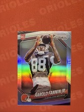 2025 Panini Prizm Harold Fannin Jr. Cleveland Browns #399 Silver Prizm (RC)