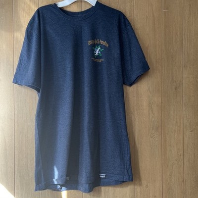 Fishbone Graphics & Screen Printing T-Shirt Men s Size Large Gray Short Sleeve