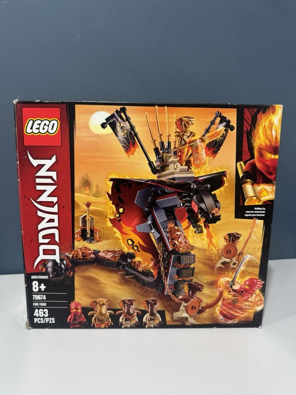 LEGO Niinjago Fire Fang 70674 SEALED Bags - Read Description