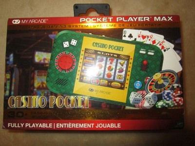 My Arcade Casino Pocket Player Max 30+ Casino Style And Puzzle Games New In Box
