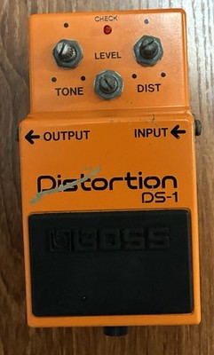 Used Boss DS-1 Electric Guitar Distortion Effect Pedal