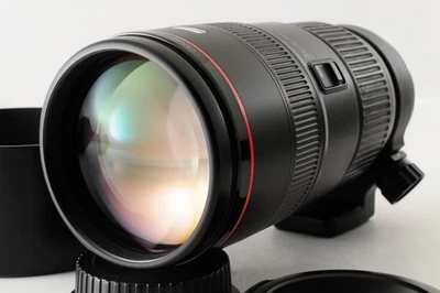 [PRESQUE COMME NEUF avec capot] Téléobjectif zoom AF Canon EF 80-200mm F2.8... - Photo 1/4