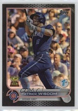 2022 Topps Series 1 1st Edition Black 12/25 Patrick Wisdom #271 1i3j
