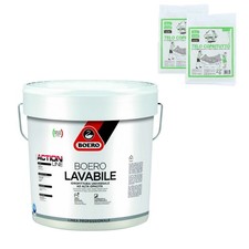 BOERO LAVABILE pittura idropittura extra bianca lavabile antiumidità per interni