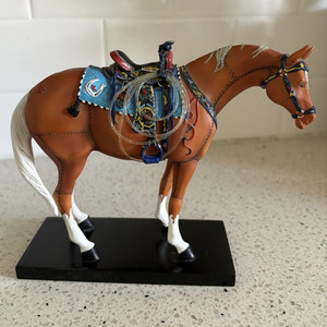Trail of Painted Ponies Happy Trails Horse Resin Figurine with Display Base