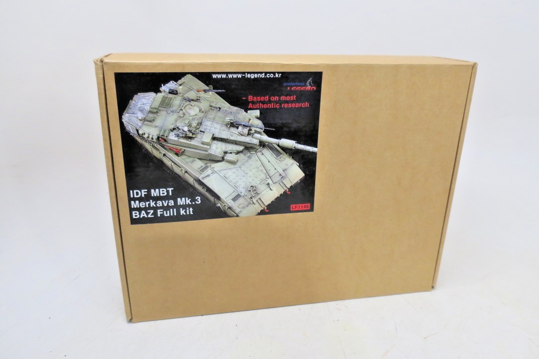 Legend Productions 1/35 IDF MBT Merkava Mk.III BAZ (Barak Zoher) Full kit LF1146
