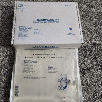 Copper Surgical Transwarmer Infant Transport Mattress NEW In Box