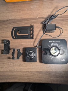 Used MyQ G821LMB Smart Garage Door Opener with Sensor and mounting hardware