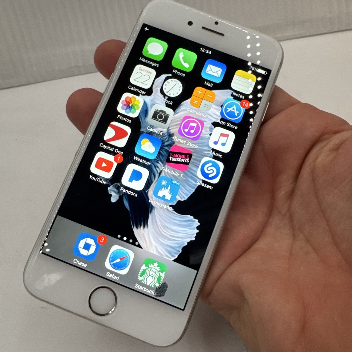 Apple iPhone 6S A1687 Silver Locked | eBay