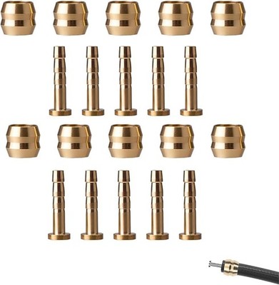 20x Bremsleitungsteile Für Shimano SM-BH59 Bremse Olive Und Insert Pin Zubehör