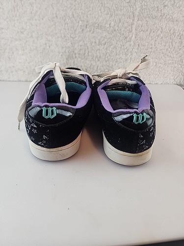 Etnies World Industries Damen-Skateschuh schwarz/lila/türkis Größe 7,5 W - Bild 5 von 9