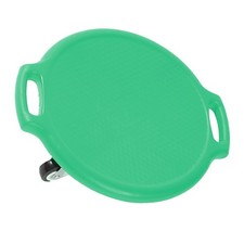 Green Sports Scooter Board With Handle Round Thickened PP Flat Floor Sitting CHU