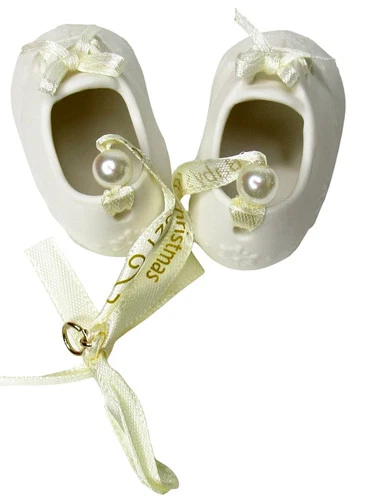 Hallmark Baby's First Christmas Booties Ornament
